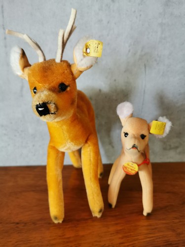 Steiff hirch und rehkitz - und,