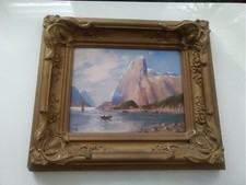 DACHBODENFUND,  Altes Bild Oel