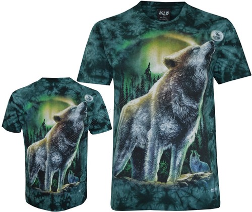 Tie dye shirt wölfe heulen - dye, t-shirt