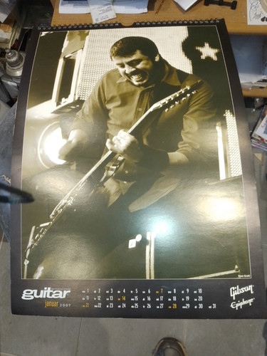 Guitar kalender 2007 - guitar,