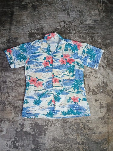 Vintage hawaiihemd m - hawaiihemd, gr.