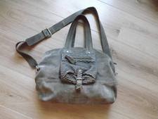 LIEBESKIND;SCHULTERTASCHE;UMHÄNGETASCHE;WILDLEDER;CROSSBODY;GRAU;TOLL!!!