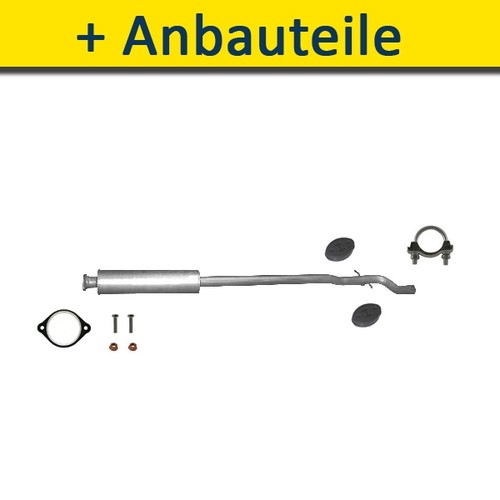 Mitteltopf auspuff für volvo - mitteltopf,