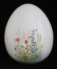 Deko Ei Blumen Design Keramik