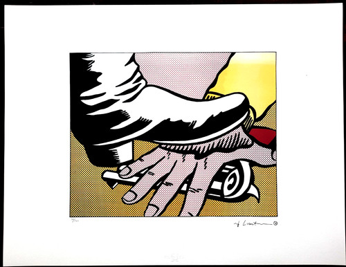 Roy lichtenstein foot and - lichtenstein,