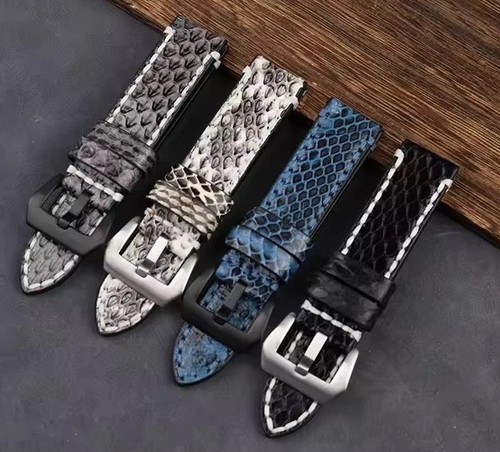 Python leder uhrenarmband für - uhrenarmband,