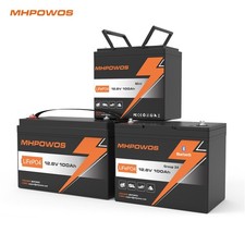 12V 100Ah LiFePO4 Lithium