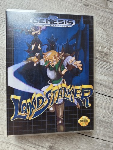 Landstalker ovp sega mega - landstalker,