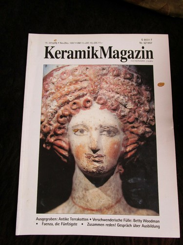 Keramik magazin 1997 - keramik, nov