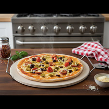 Pizzastein Ø33cm Cordierit