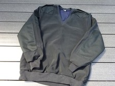 Brit. Polizei   Pullover, Police V-Neck Pullover,  Petrol  42" ca. Gr. 50-52 NEU