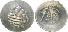 Philippos II. 1.Jh. v.Chr. KELTEN, Transsylvanien Tetradrachme ss-vz   77841