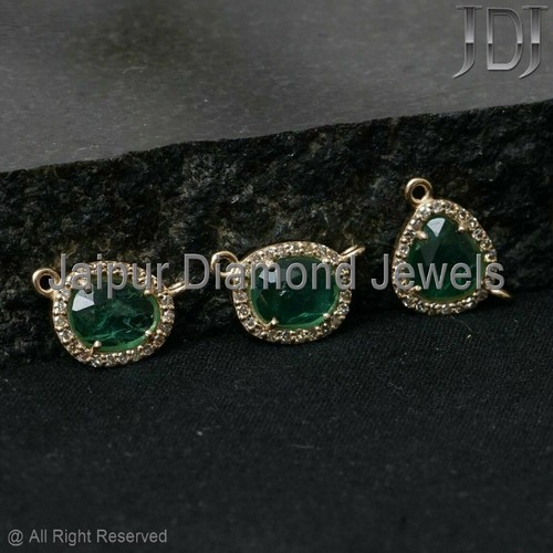 Natürlicher diamant smaragd - diamant,