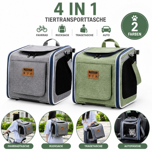 Tessmer 4in1 fahrradkorb hund - tessmer,