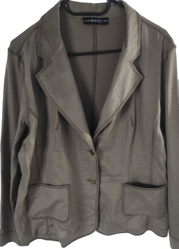 Nice connection leinen blazer - leinen,