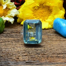 Aqua Apatit Edelstein 925