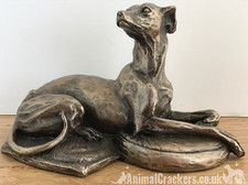 Whippet Ornament Figur in