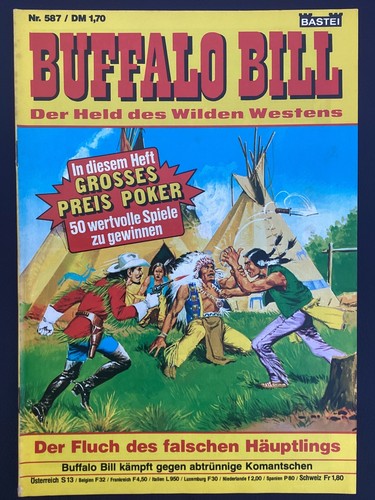 Bastei comic buffalo - bastei, #587