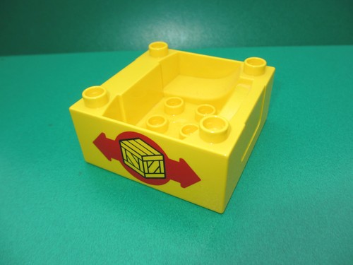 Lego duplo box container - container, gelb