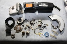 4638 AEG Winkelschleifer WS 601 Flex Motorgehäuse Schalter und Kleinteile