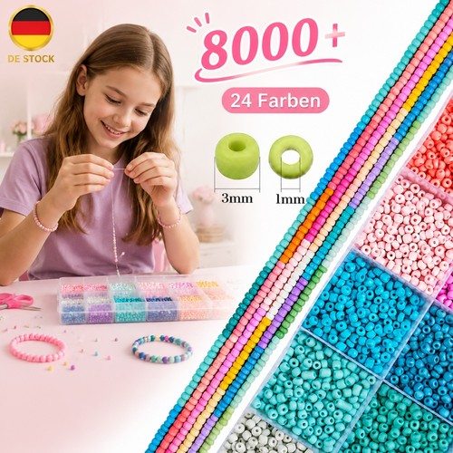 8000 perlen set zum - 8000+, st.