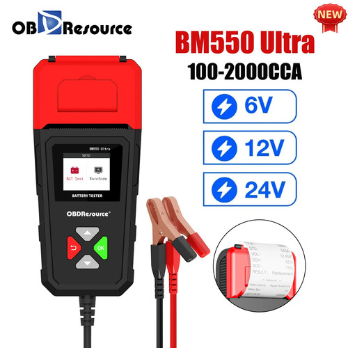12v 24v auto batterietester - 12v/24v,