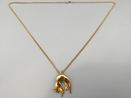 Elegante damen hals - elegante, mit