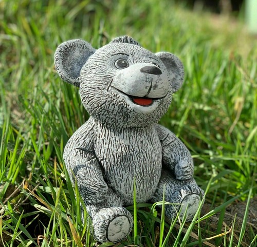 Frostfeste steinfigur teddy - frostfeste,