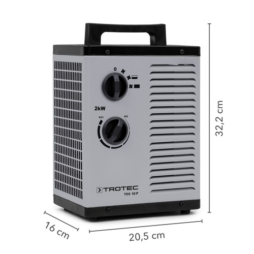 Trotec keramik heizlüfter tds - trotec, keramik-heizlüfter