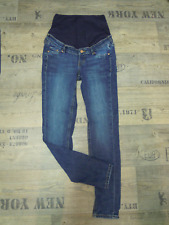 H&M Skinny High Rib Marken Umstands Jeans Gr.S 36 Damen Schwangerschafts Hose