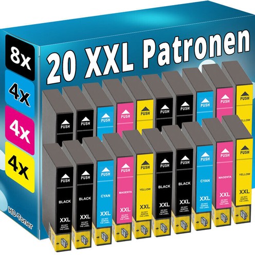 20x patronen für epson - xl,