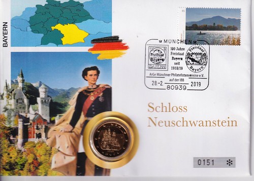 Deutschland 2019 numisbrief - deutschland, 2