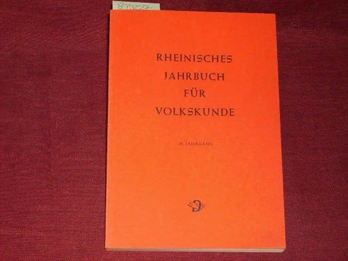 Meisen rheinisches jahrbuch - meisen:,