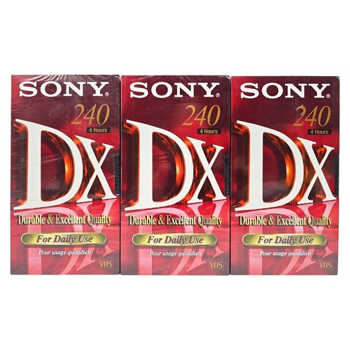Sony vhs 240dxf - sony, e-240dxf