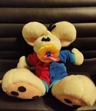 ? Diddl Maus Baby mit Schnuller Gelb/Rosa 30cm Stofftier zum Aufhängen ?