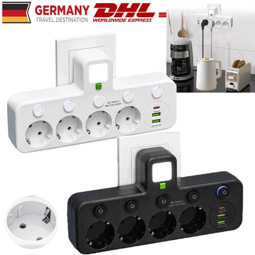 Steckdosenleiste fach usb - steckdosenleiste,