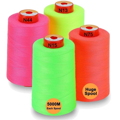 Nähgarn polyester neon - nähgarn, farben