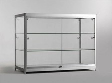 Thekenvitrine glas aluminium - glas,,
