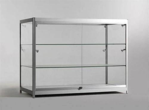 Thekenvitrine glas aluminium - thekenvitrine,