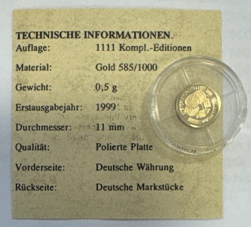 Goldmünze deutsche münze - münze,