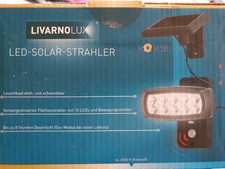 LED SOLAR-STRAHLER, MIT BEWEGUNGSMELDER, NEUWERTIG, NUR 1x FUNKTION KONTROLLIERT