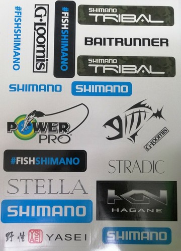 Aufkleber shimano tribal - 18,