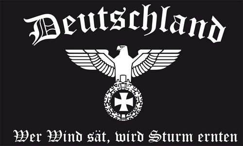 Fahne flagge deutschland - fahne,