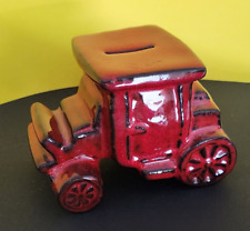 2.5 Vintage Keramik Fat Lava Ceramic 70´s Spardose Money Box Automobil