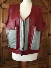 Leder Weste,Harley, Unique, Unikat, Biker