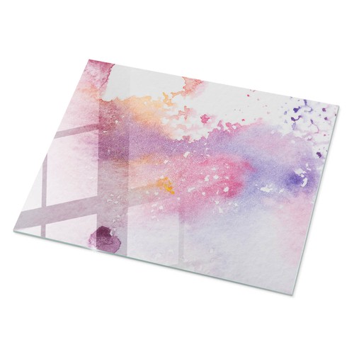 Glas tischplatte mit motiv als - glas,