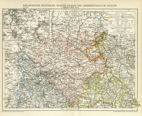 Rheinprovinz westfalen hessen - rheinprovinz,