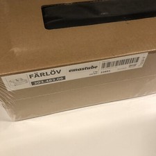 IKEA Färlöv Bezug für 2-er Bettsofa Djuparp dunkelgrau 203.483.06 NEU OVP cover