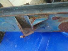 piaggio ape 50 ein stück heckträger mit achshaltern tl3t usw