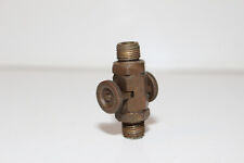 Uralter Schiebe-Benzinhahn - Gurtner -  f. Oldtimer Motorrad - 1910 / 20er Jahre